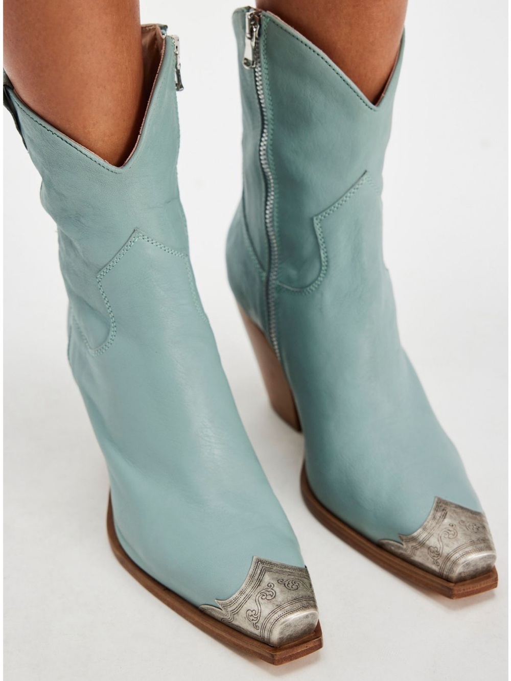Free People Brayden Western Boots -38 NEW